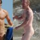 straight nudist men caught