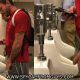 man with big dick caught peeing