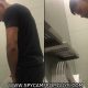 young dude caught peeing urinal
