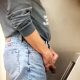 big cock man caught peeing at urinals