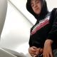 cute boy caught peeing in public toilet by spycam