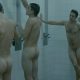 male actors naked in shower scene
