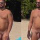 nudist man with big uncut cock caught at the beach
