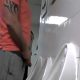 spy on different men peeing at urinals