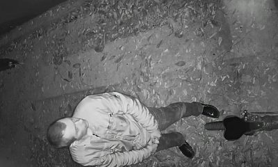 spy on russian guy caught peeing in the street