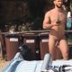 gay guys caught naked over italian nudist beach