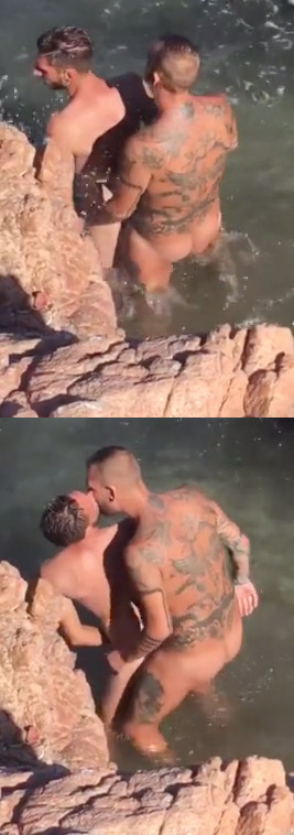 gay nudist guys fucking on the rocks