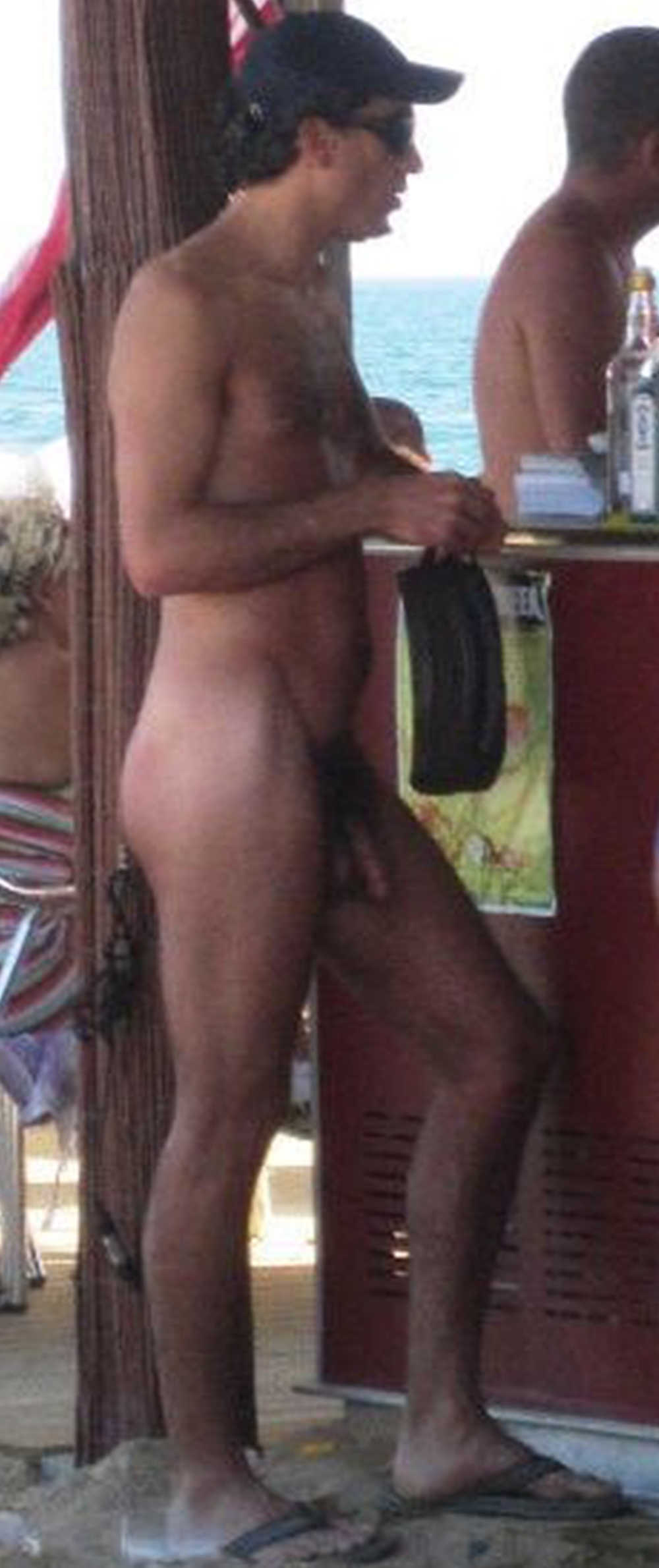 nudist man caught by hidden camera