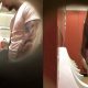 tattooed stud with big cock caught peeing urinal
