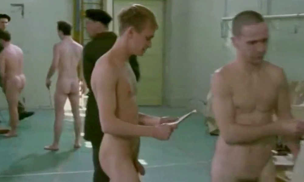 naked military examinations in mainstream movies
