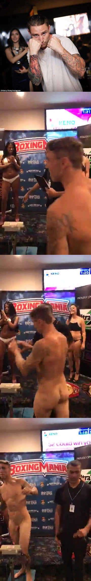 kerry foley full frontal naked weigh in