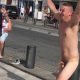naked guy showing off in public