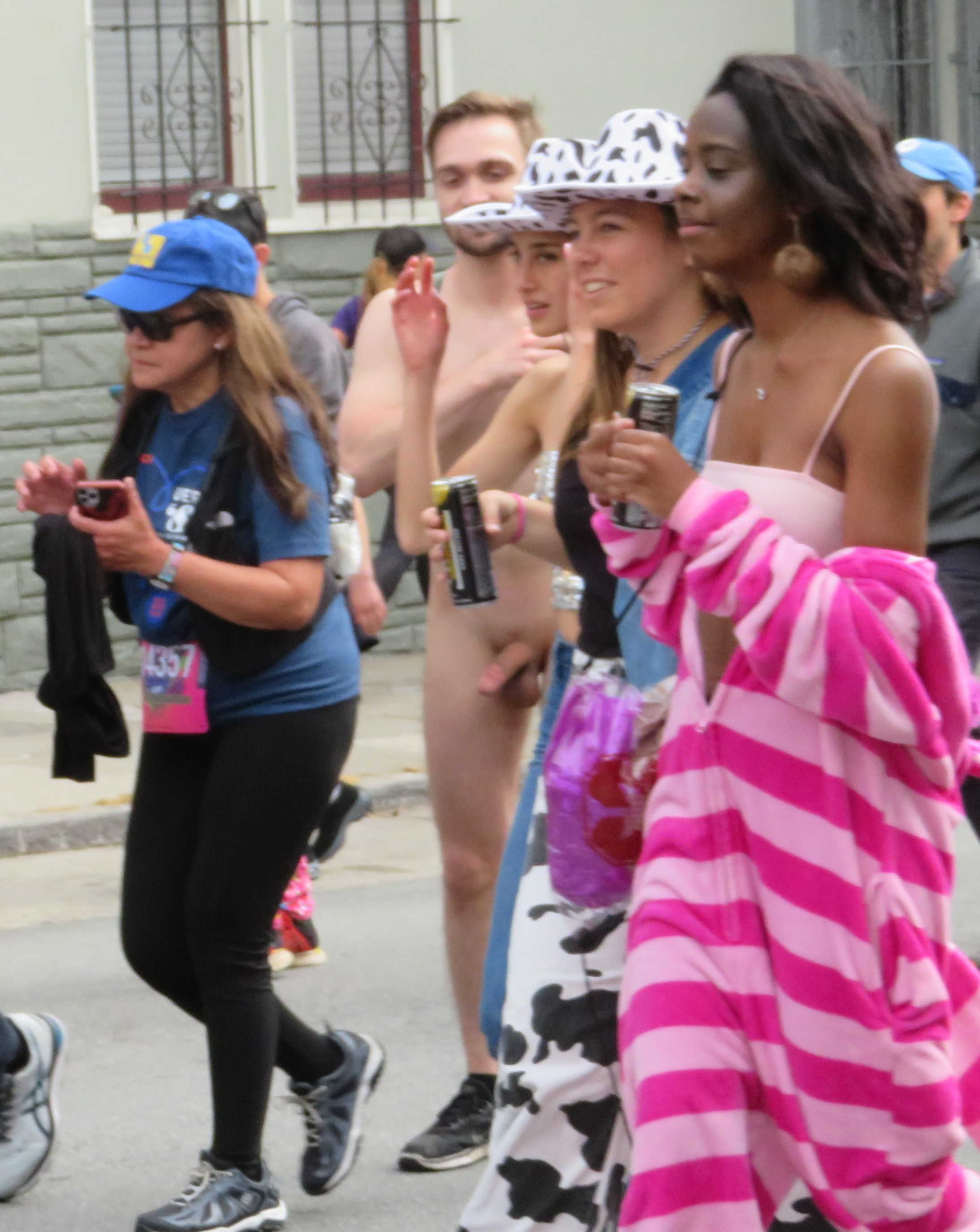 guys naked in public at Bay to breakers 2