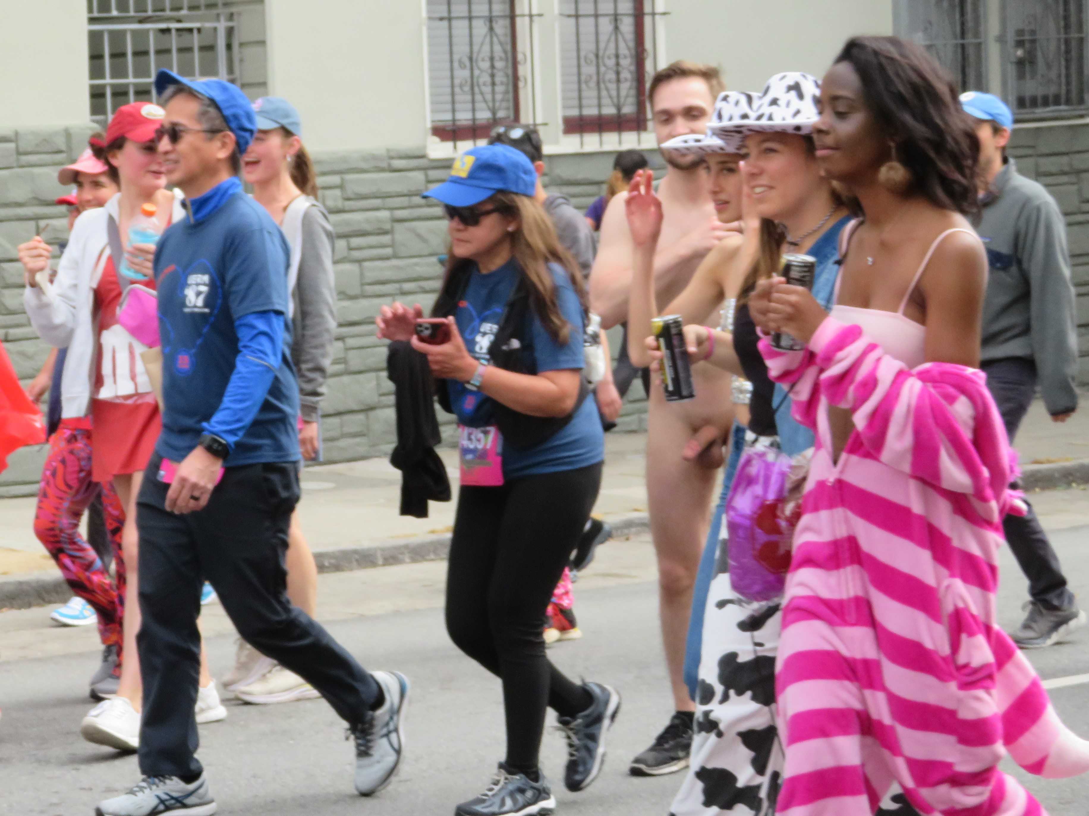 guys naked in public at Bay to breakers 3