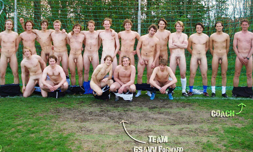 dutch players naked all together