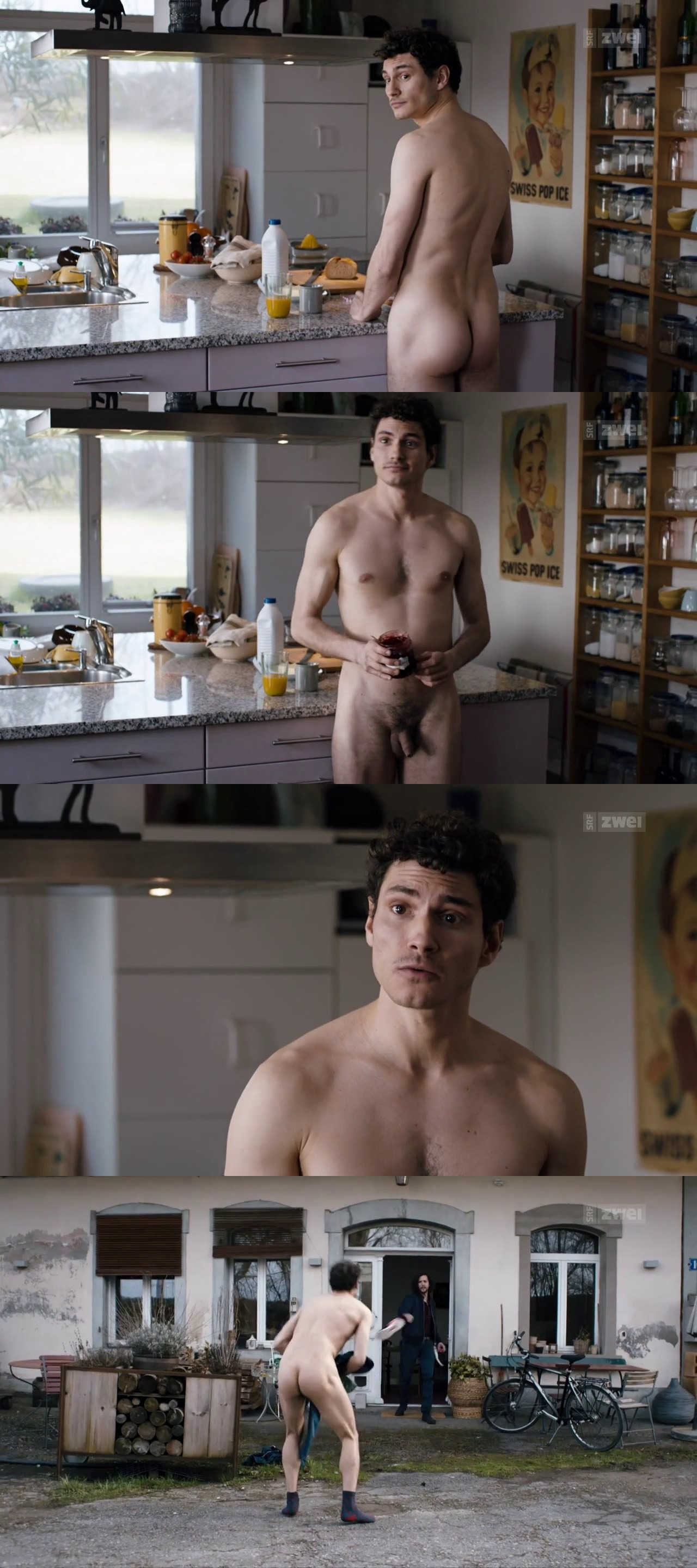 actor full frontal Naked In Mate's Kitchen TV series