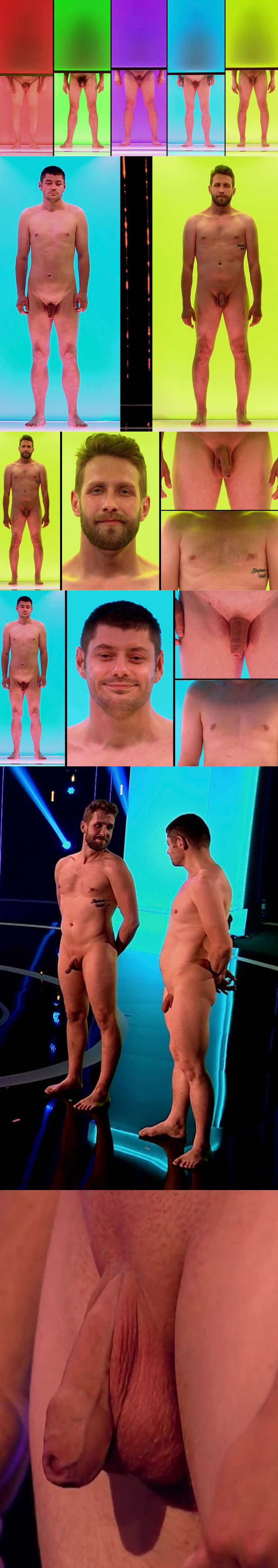 naked guys on TV show Naked Attraction Poland
