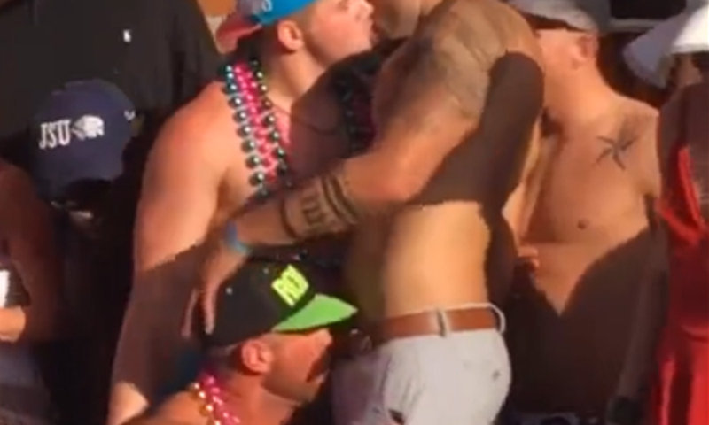 blowjob in public during southern decadence