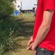 guy with enormous dick caught peeing in public during music festival