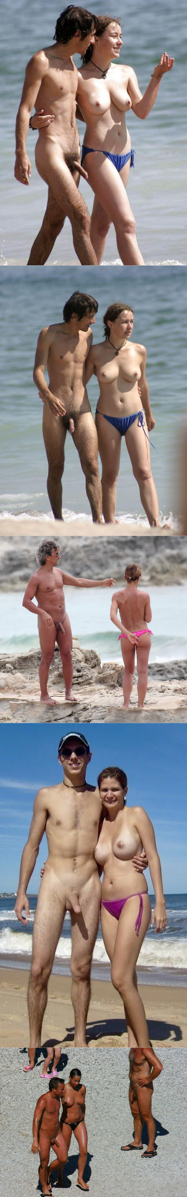 straight couples caught naked at the nudist beach