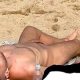 guy with big uncut dick sleeping at the nudist beach