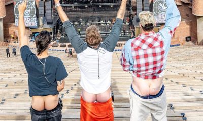 The Chainsmokers showing off their asses