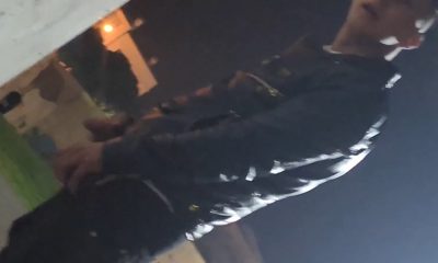 hung straight guy caught peeing in public in the street