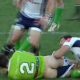 Rugby player Matt Ward pantsed during game reveals his ass