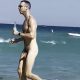 Super hung guy caught naked at the nudist beach