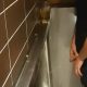 Urinal pissers caught by hidden camera