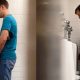 Student and professor caught peeing at college urinals