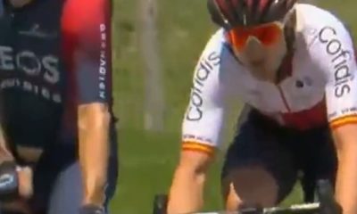 Spanish cyclist big cock exposed on TV