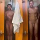 Two guys caught naked in gym showers