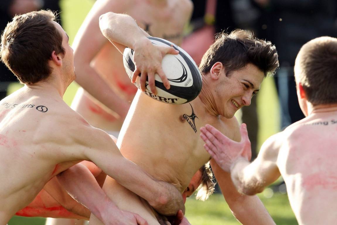 England and New Zealand amateur rugby players naked match picture photo