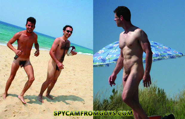 Spy Naked Beach People - Spying On Naked Man - PORN PHOTO