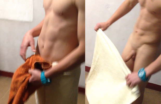 Big dick guy in the lockerroom - Spycamfromguys, hidden cams