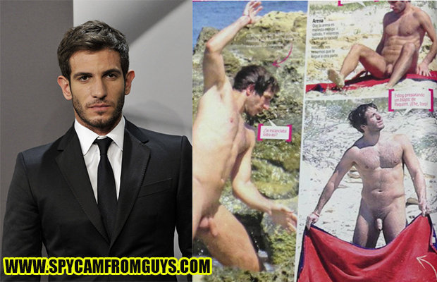 620px x 400px - Spanish actor Quim Gutierrez caught naked at the beach by paparazzi -  Spycamfromguys, hidden cams spying on men