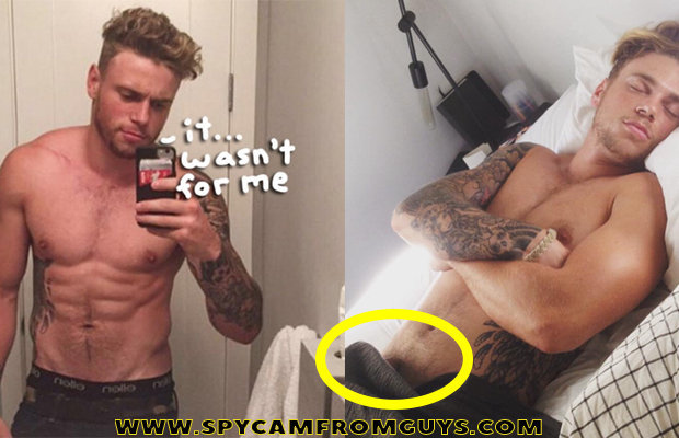 Gus Kenworthy posted a picture of himself while relaxing on the bed with on...