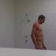 naked guy in shower