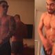 straight guys playing with dick