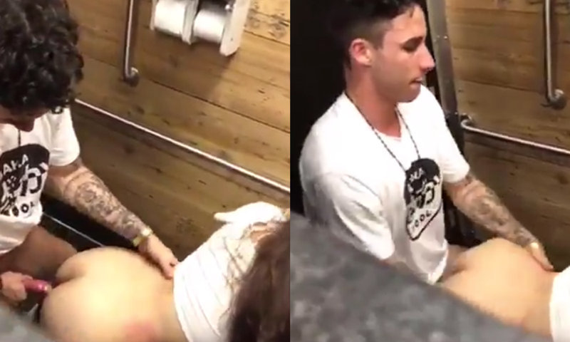 Couple Caught Fucking Public