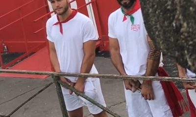 guys caught peeing public bayonne feria