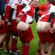 rugby players mooning after game