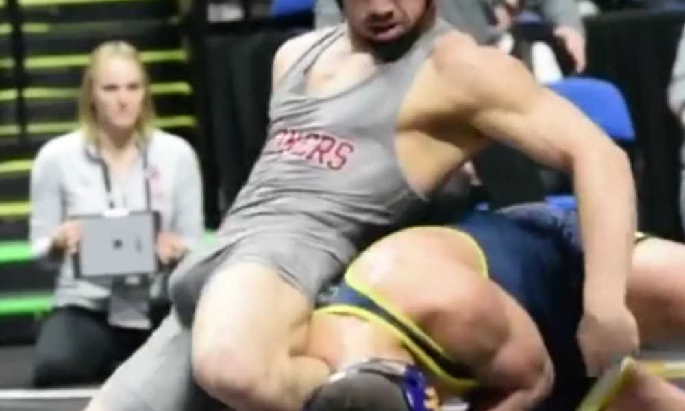 wrestler cock bulge