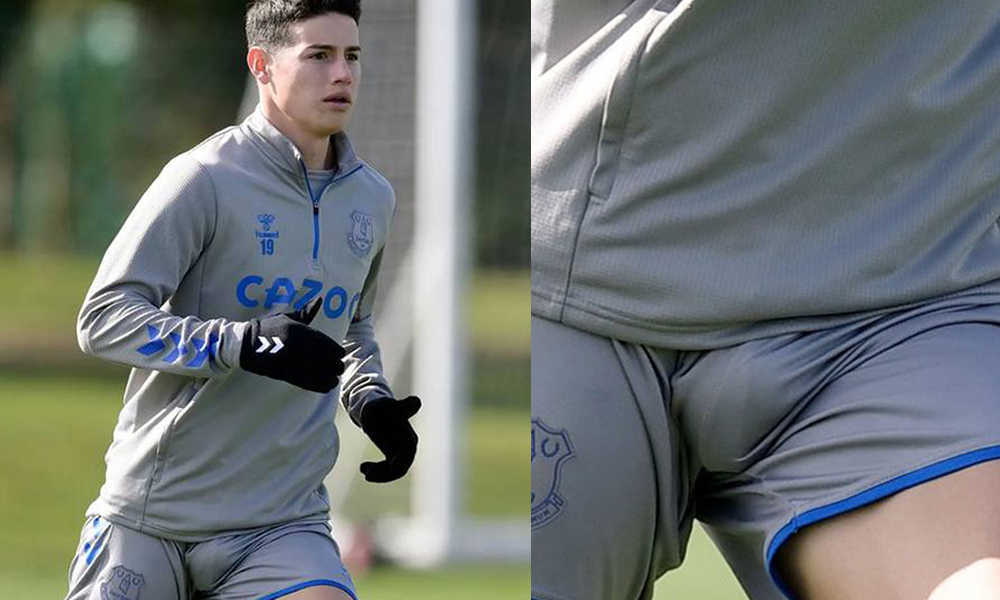 footballer james rodriguez bulge