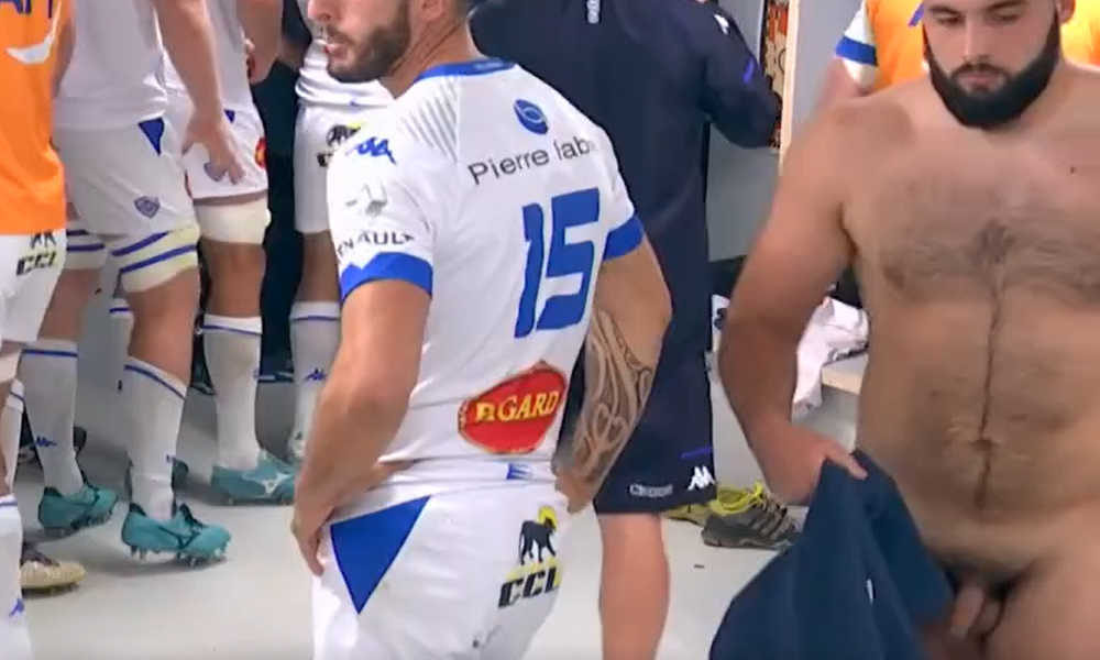 rugby players accidentally exposed naked on tv