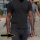 black guy caught freeballing in public