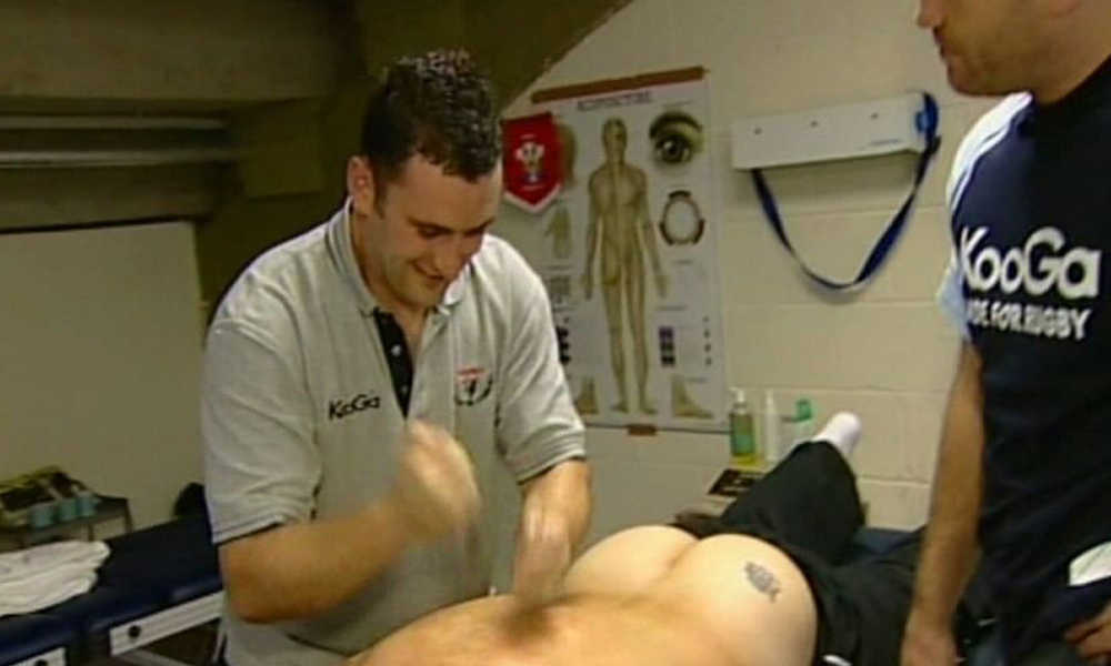 Barrie Mcdermott ass exposed massage