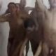 italian football team naked in shower