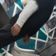 Hung guy caught peeing in club public restroom